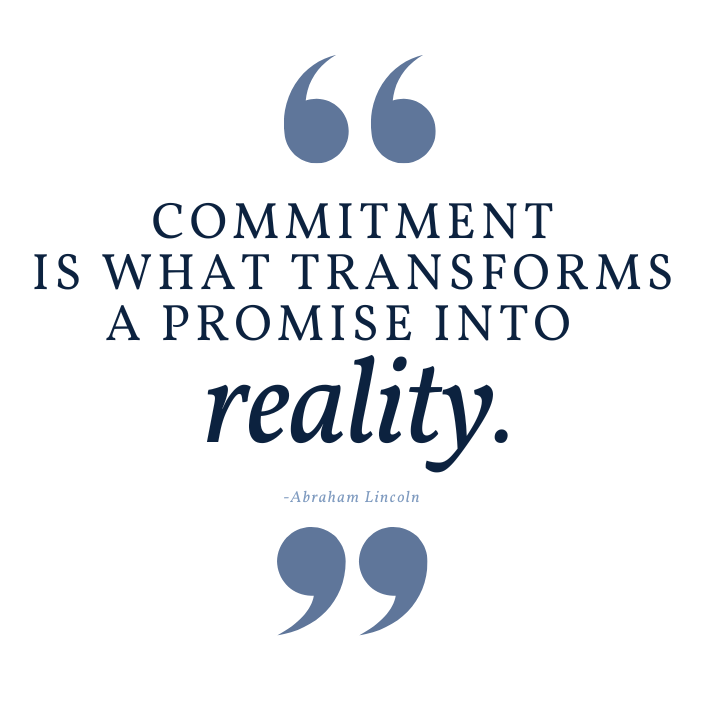 Quote about Commitment