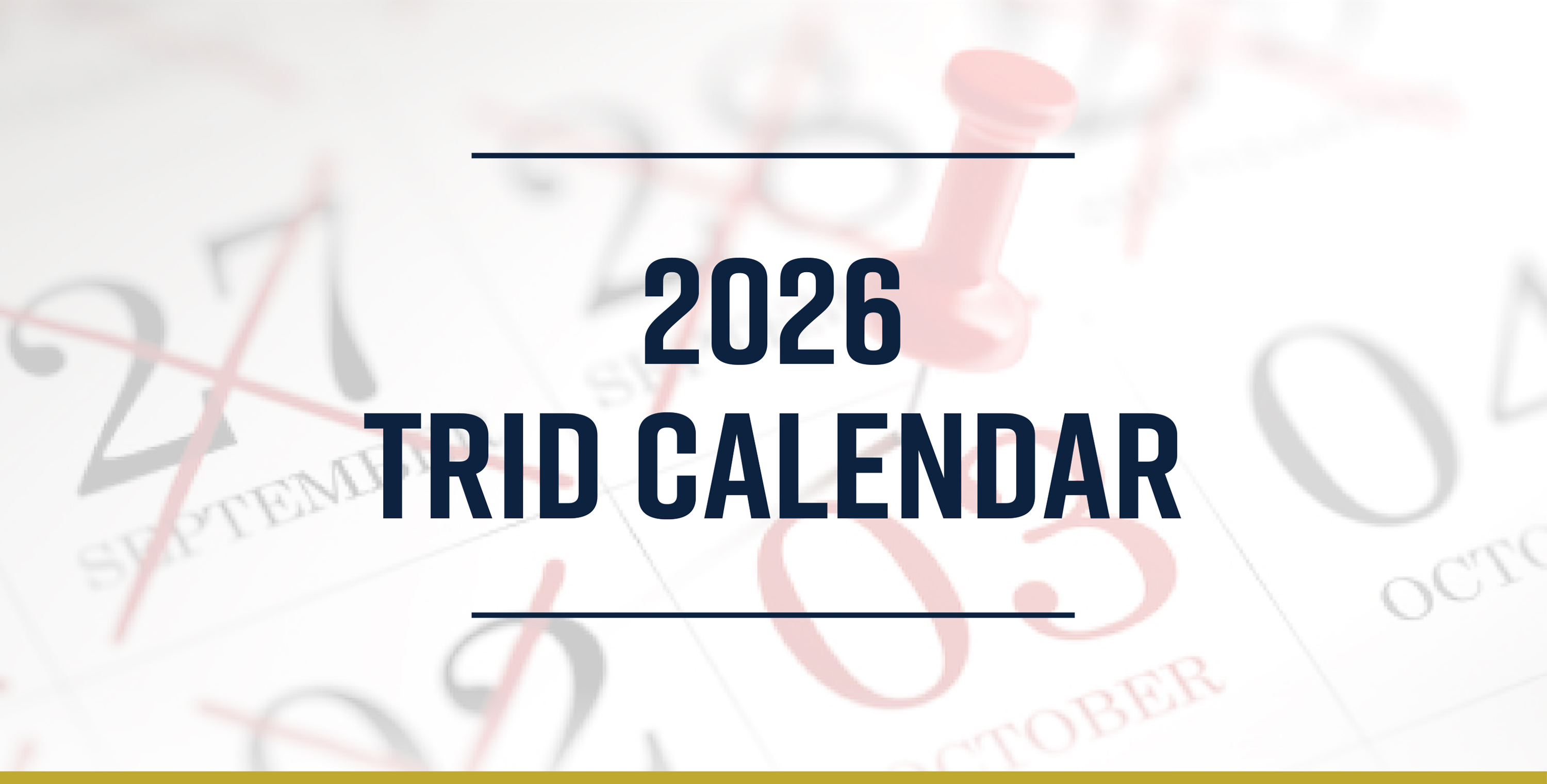 TRID Calendar